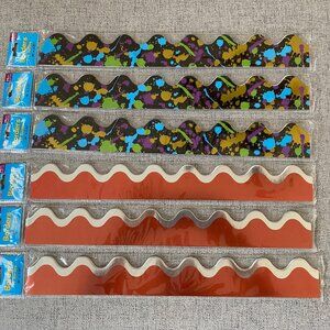 NEW Teacher Building Blocks Borders for Classrooms & Bulletin Boards, 6 Pack